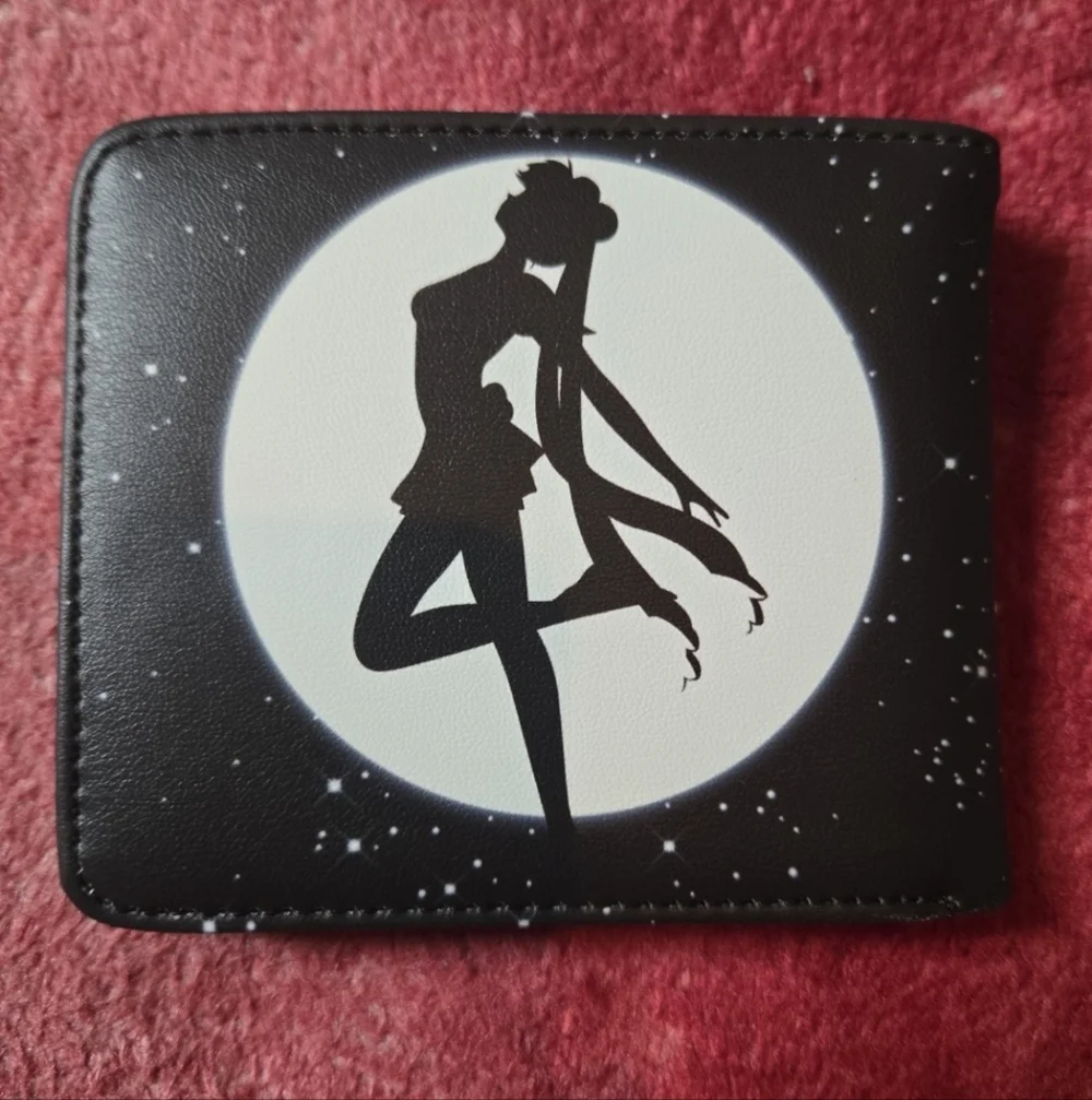 New Sailor moon anime manga leather wallet